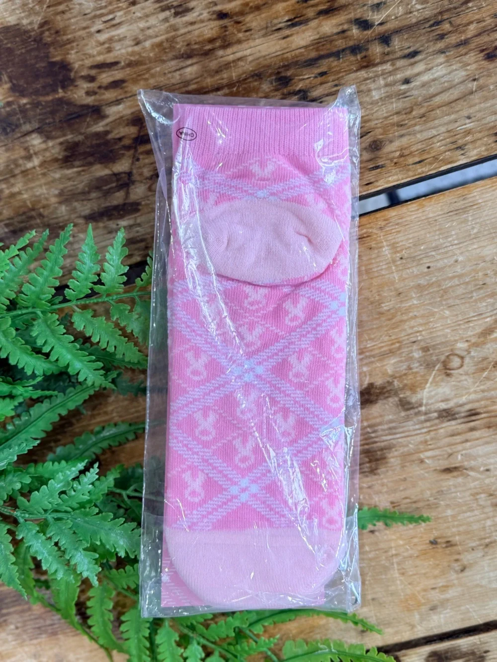 ⚡️Pink Breast Cancer Awareness Socks NWT